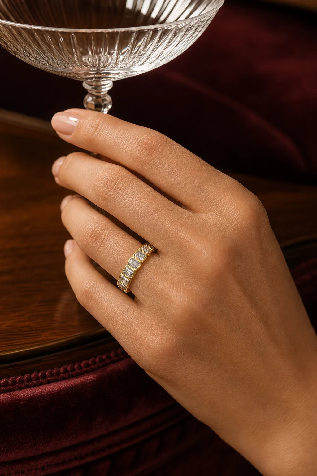 Cadence Ring worn for a distinct occasion