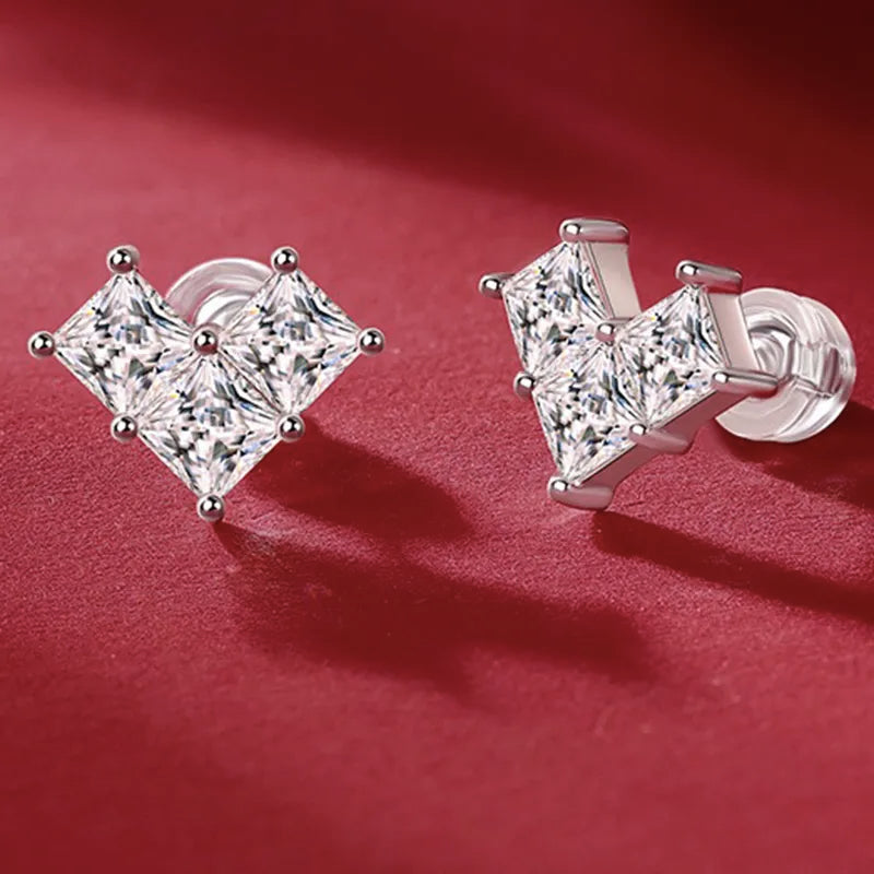 Coeur de Princesse Earrings (3.0 Carats)
