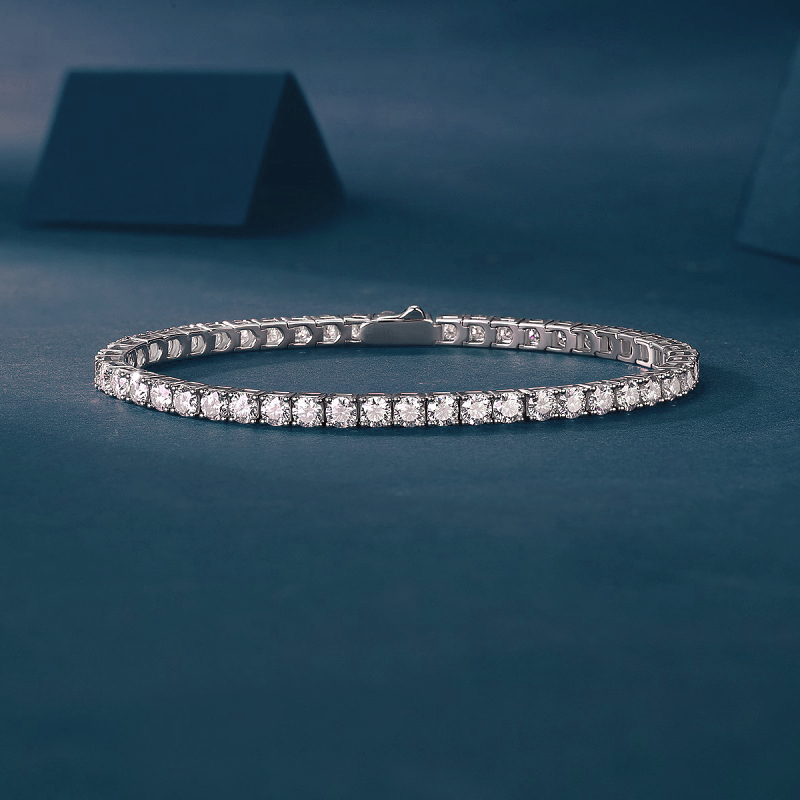 Paris Tennis Lab Diamonds Bracelet