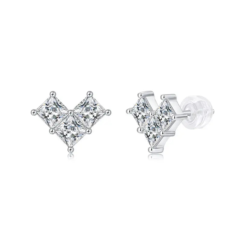 Coeur de Princesse Earrings (3.0 Carats)