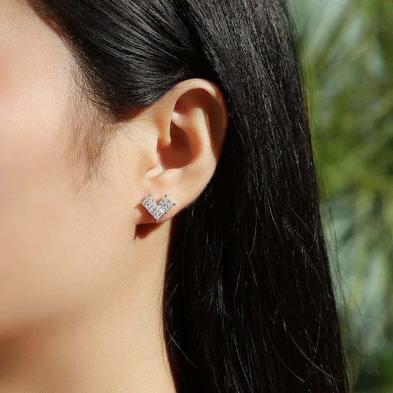 Coeur de Princesse Earrings (3.0 Carats)