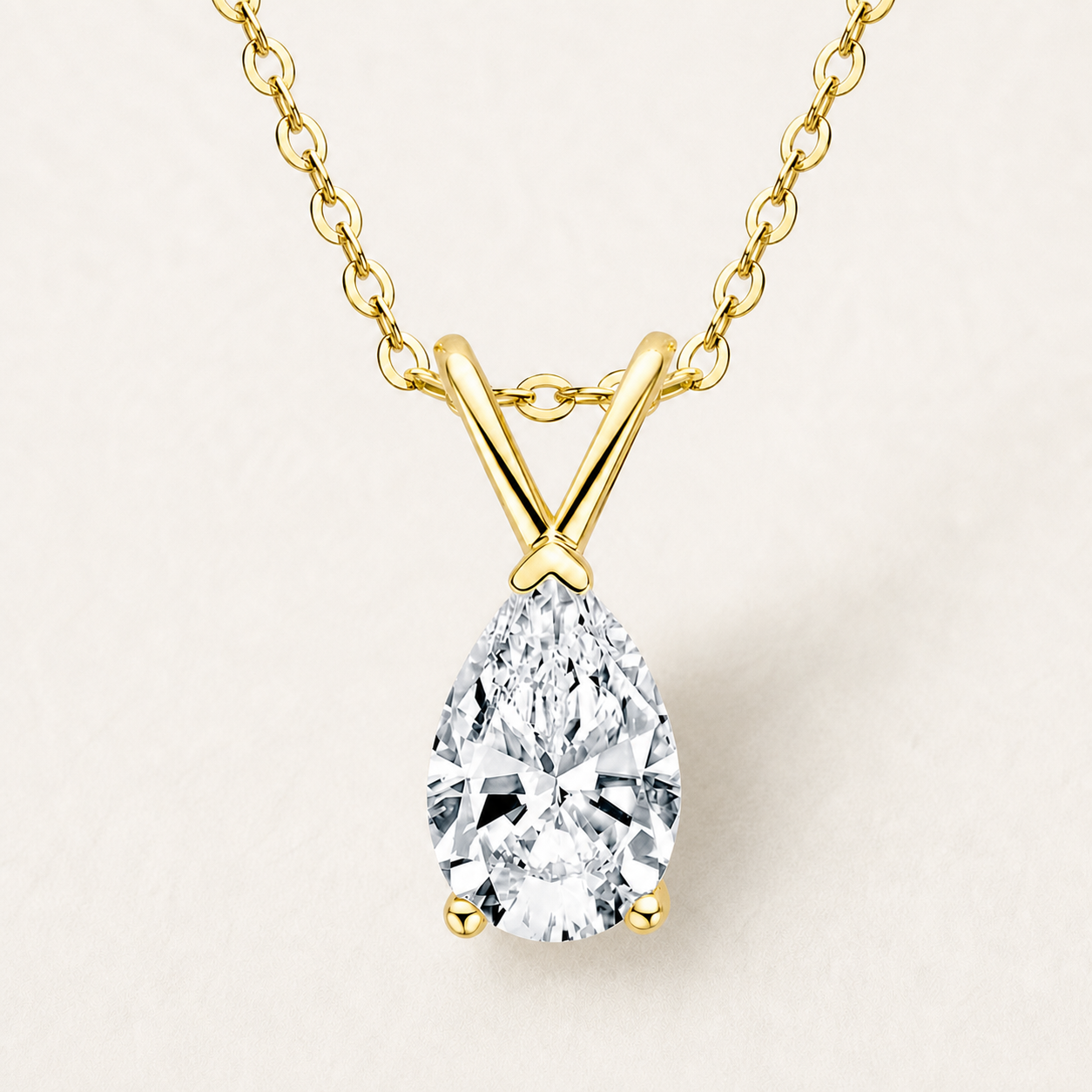 Rosée Necklace Gold Plated