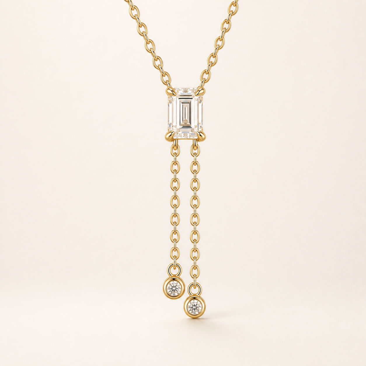 Sillage Necklace Gold Plated