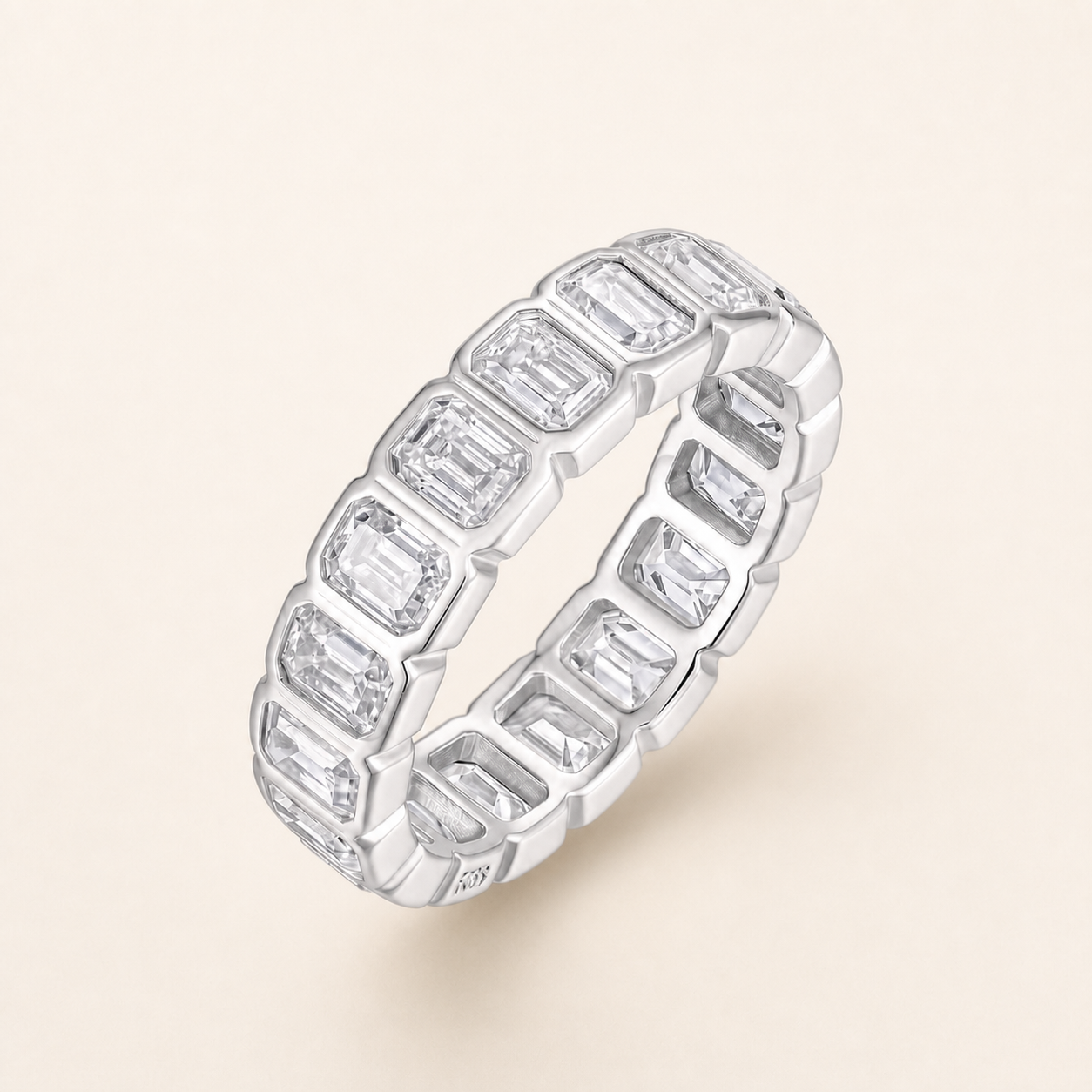 Cadence Ring Platinum Plated