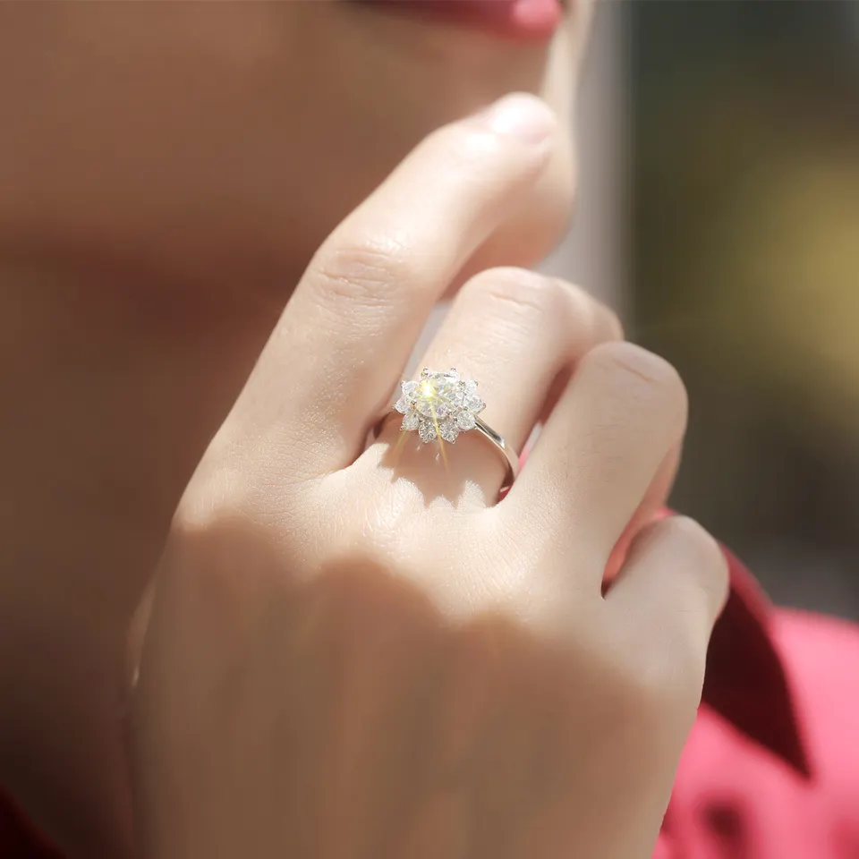 Flocon d'amour Ring
