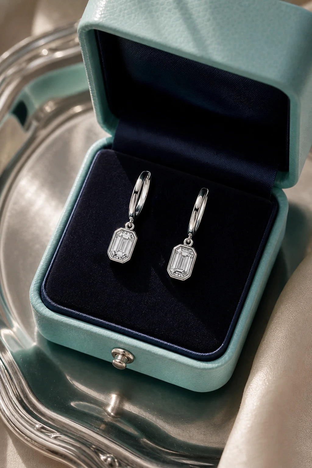 Reflet Earrings worn for a distinct occasion