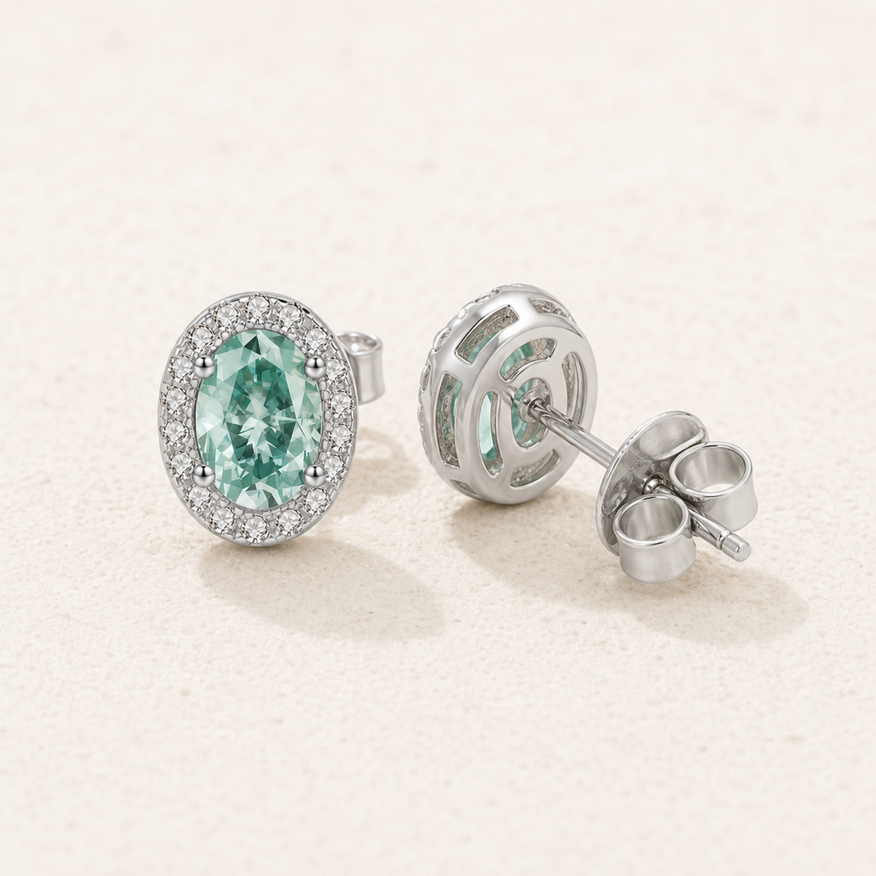 Close construction view of Aurore Earrings