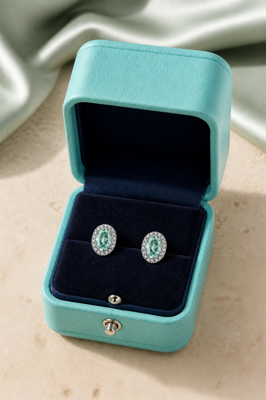 Aurore Earrings worn for a distinct occasion