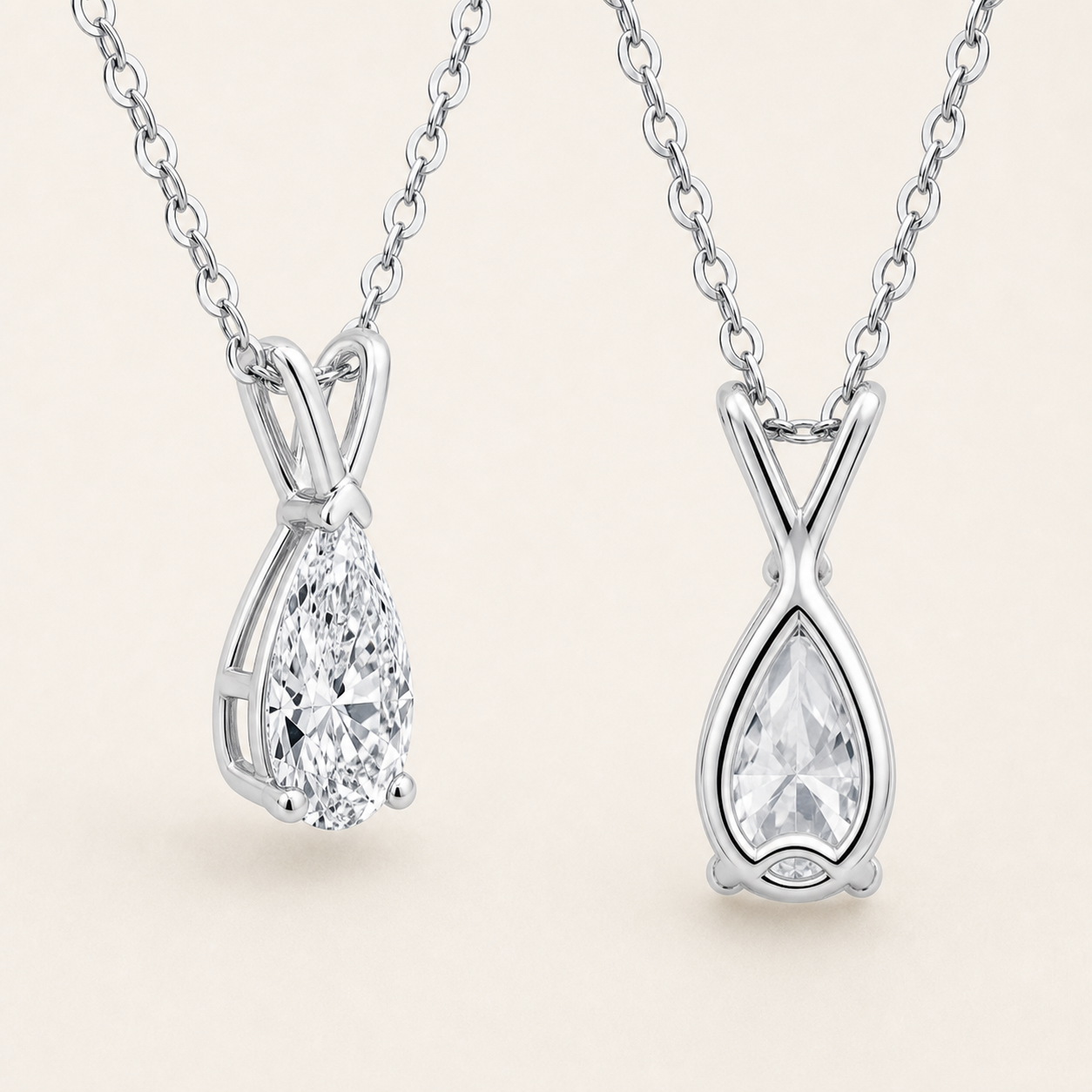 Close construction view of Rosée Necklace