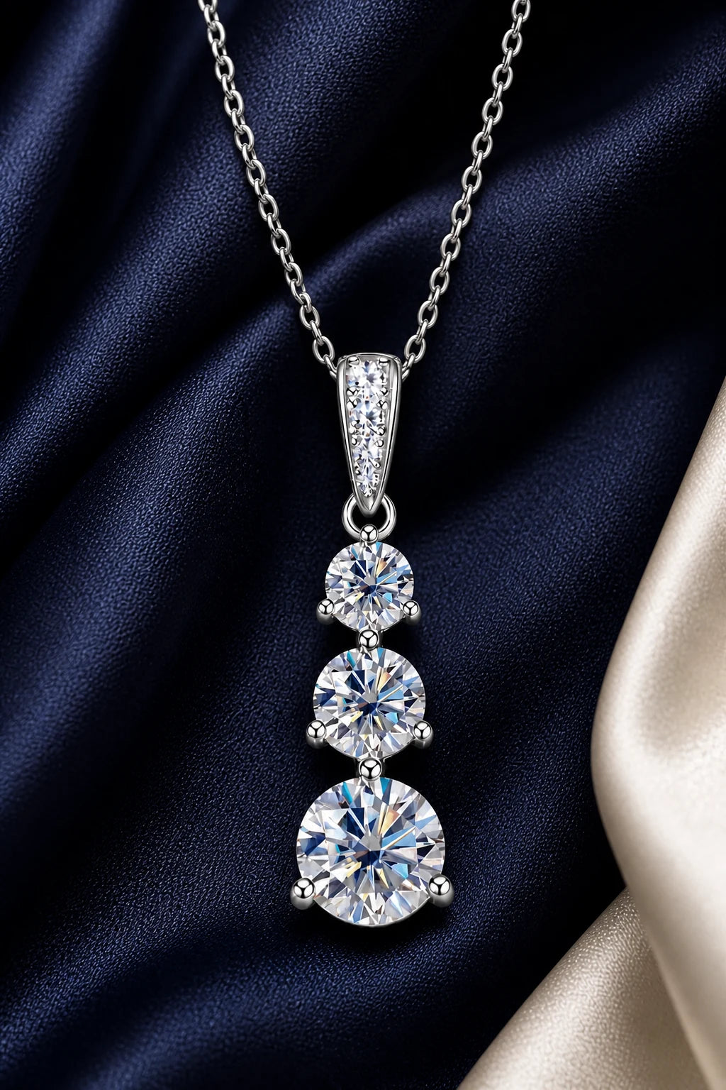 Cascade Necklace worn for a distinct occasion