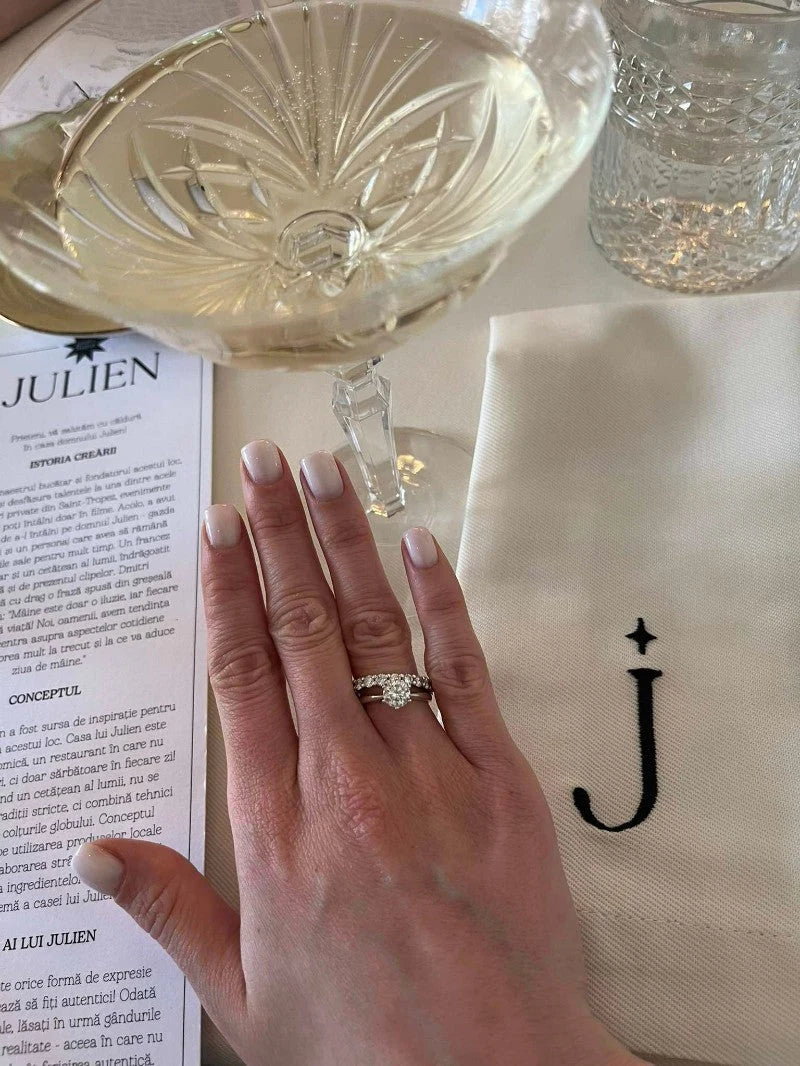 Customer ring photographed during a celebration
