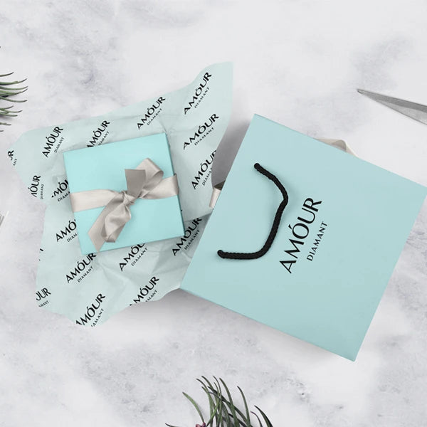 Écrin turquoise haut de gamme Amour Diamant