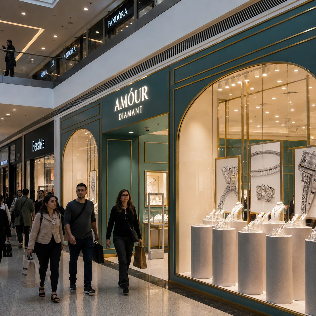 Amour Diamant-smykkebutikk i Dubai